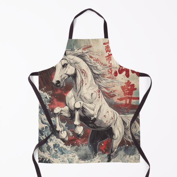 Item preview, Majestic Stallion: Rearing in the Storm's Embrace designed and sold by PrintsByFrank.