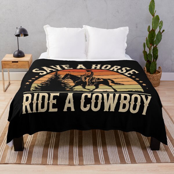 Item preview, Save a horse ride a cowboy vintage designs - Christmas designed and sold by Redjakkal.