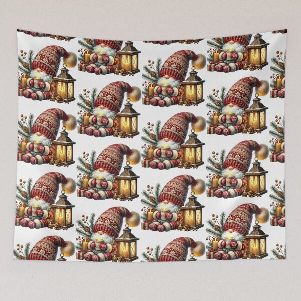 Item preview, Christmas gnome cozy Christmas cozy gnome 14 designed and sold by PapayaGen.