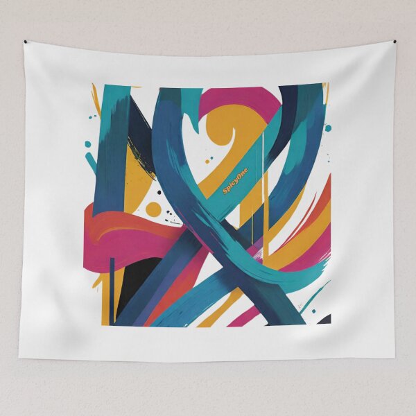 Item preview, Spicy Typography Twist: A Bold Fusion of Color and Creativity designed and sold by SpicyOne.