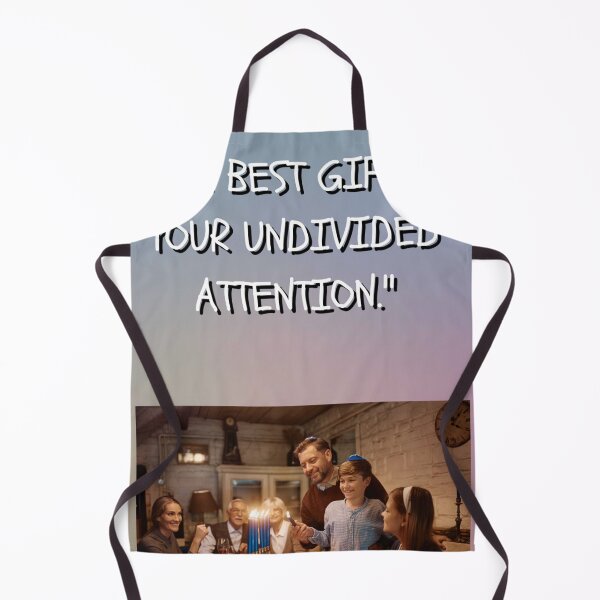 Item preview, "The best gift is your undivided attention." designed and sold by CUTESTUFFnow.