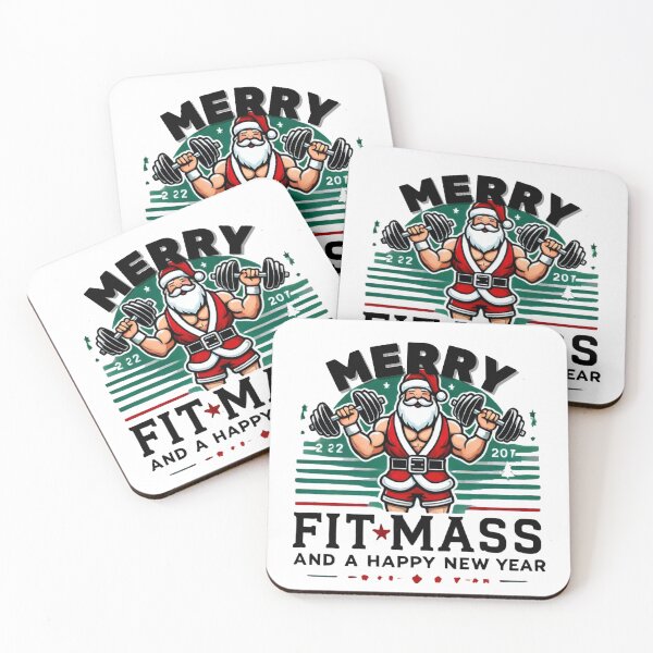 Item preview, Merry Fitmas and a Happy New year, Christmas Workout Shirt, ClubFitwear, christmas fitness man woman shirt designed and sold by Otmanestickers.