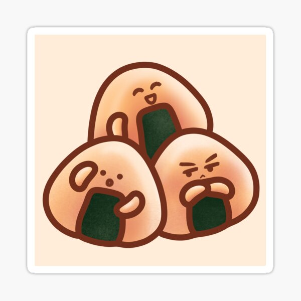 Doodles Collection - Onigiri Sticker