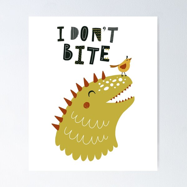 Item preview, I do not bite designed and sold by Cute4nimals.