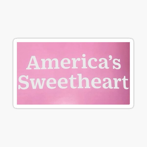 Item preview, Americas sweetheart  designed and sold by Beachymemes.