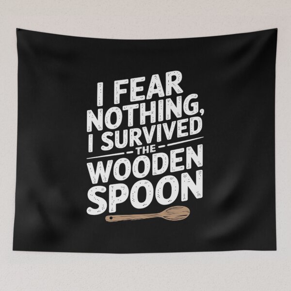 Item preview, Retro Resilience – The Wooden Spoon Legend designed and sold by TeeGrit.