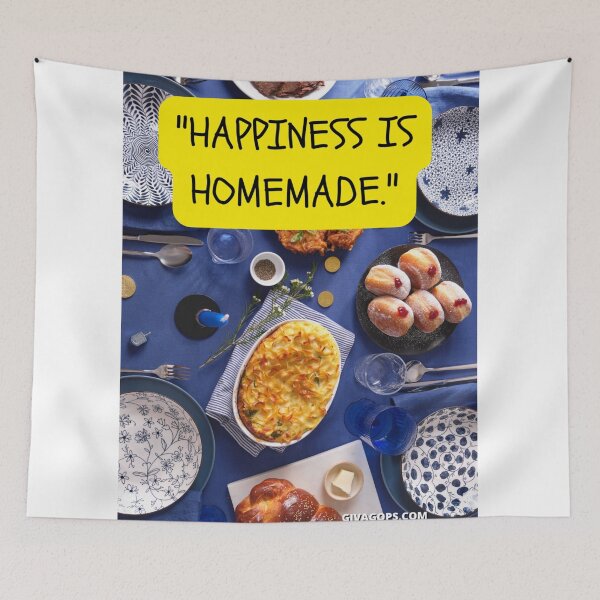 Item preview, "Happiness is homemade." designed and sold by CUTESTUFFnow.