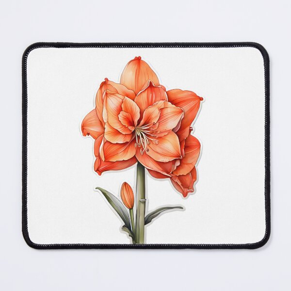 Item preview, Orange Amaryllis designed and sold by HOMETOWN86.