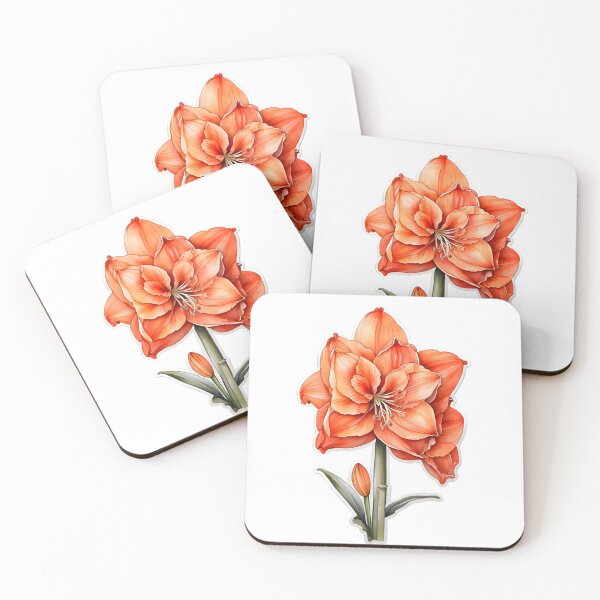 Item preview, Orange Amaryllis designed and sold by HOMETOWN86.