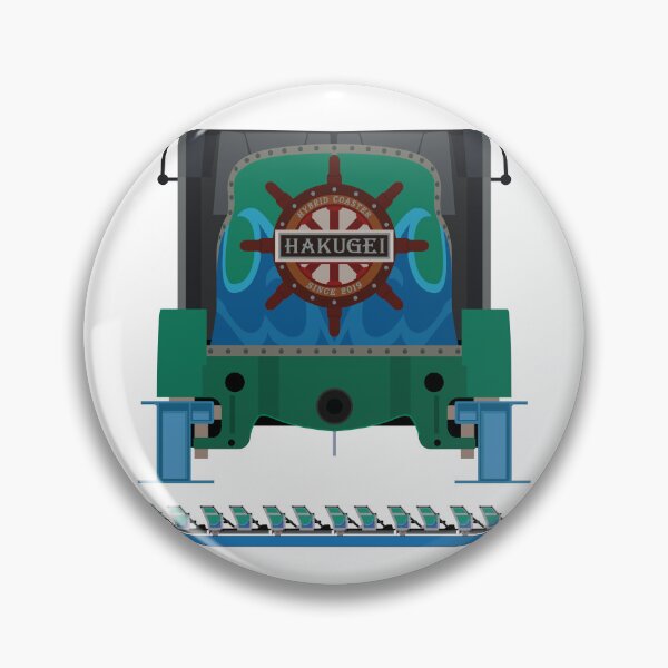 Item preview, Hakugei Nagashima Spa Land Coaster Train Design designed and sold by CoasterMerch.