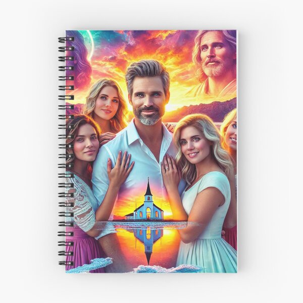 Item preview, Salt Lake Holy Polygamy Sunset Reflection Lord God in the Sky designed and sold by Meta2Physical.
