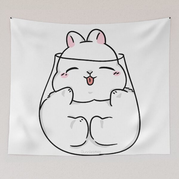Item preview, Aquarius Bunny | Bunniesmee Zodiac Sign Edition T-Shirt designed and sold by bunniesmee.
