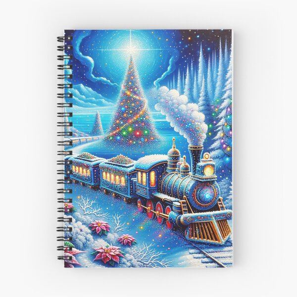 Item preview, Christmas Steam Locomotive designed and sold by M-Y-A-R-T-.