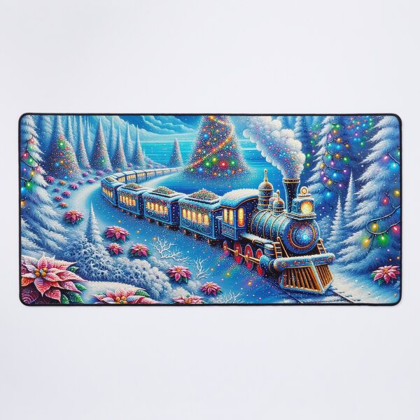 Item preview, Christmas Steam Locomotive designed and sold by M-Y-A-R-T-.
