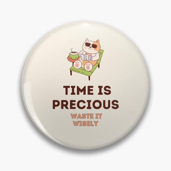 Item preview, Fun and Wit, Time is precious, waste it wisely designed and sold by VarnaChitra.