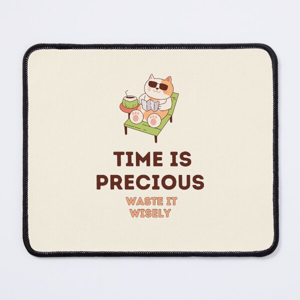 Item preview, Fun and Wit, Time is precious, waste it wisely designed and sold by VarnaChitra.
