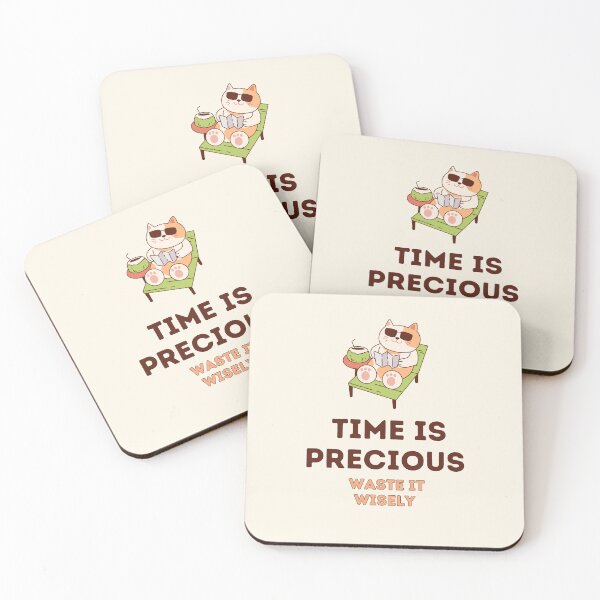 Item preview, Fun and Wit, Time is precious, waste it wisely designed and sold by VarnaChitra.
