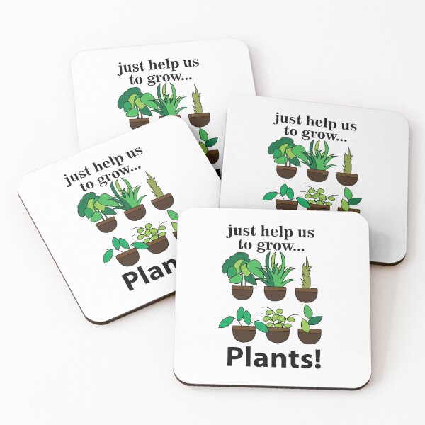 Item preview, Plants Just Help Us To Grow Plants designed and sold by Nisha Prabhu.