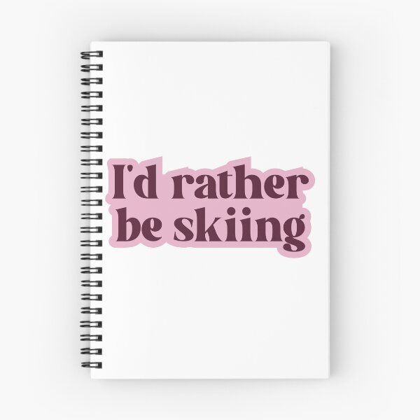 Artikelvorschau, Ich würde lieber Ski fahren entworfen und verkauft von Longeareddesign.
