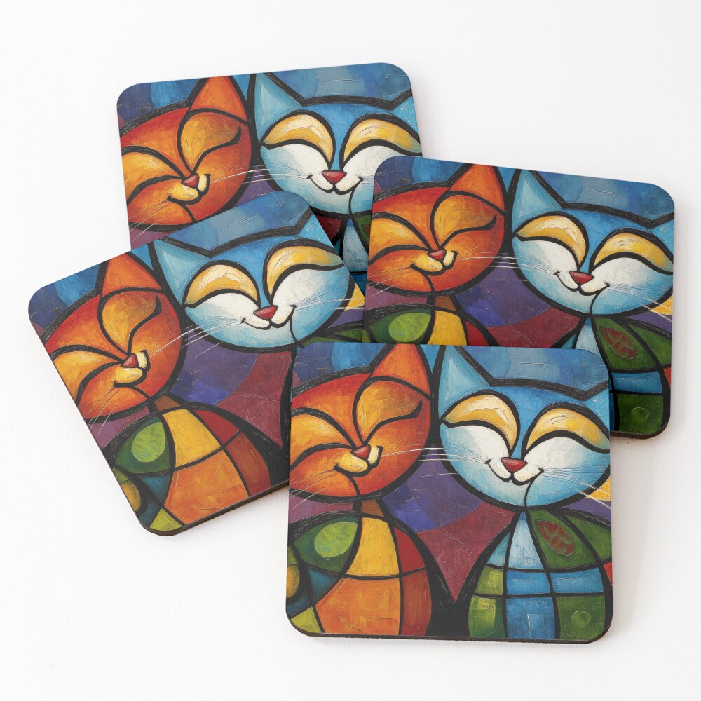 Item preview, Coasters (Set of 4) designed and sold by Visual-Elixir.