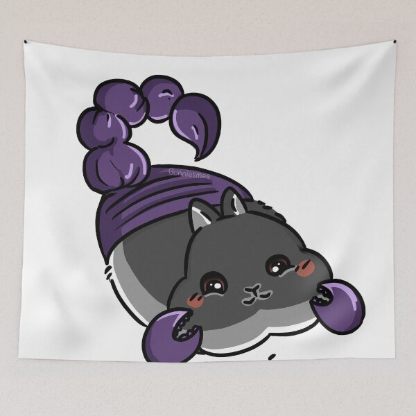 Item preview, Scorpio Bunny | Bunniesmee Zodiac Sign Edition T-Shirt designed and sold by bunniesmee.