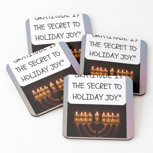 Item preview, "Gratitude is the secret to holiday joy." designed and sold by CUTESTUFFnow.