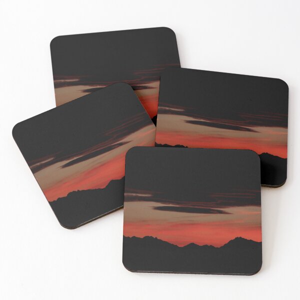 Item preview, Pink Sky over the Mountains designed and sold by Quoppidou.