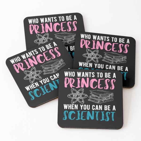 Item preview, Who wants to be a princess when you can be a scientist designed and sold by belladesign7.