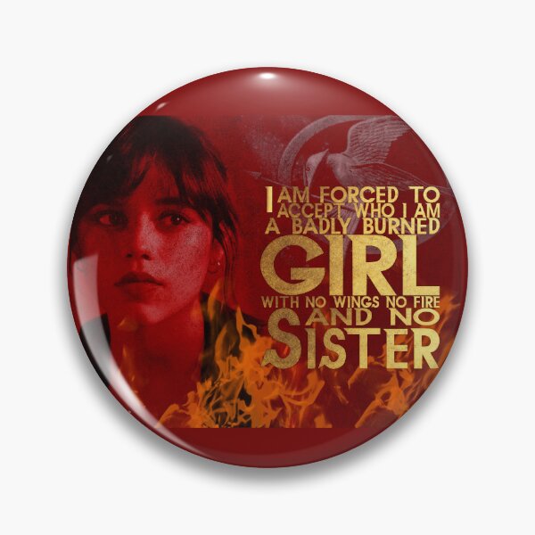Item preview, District 12 Victor: Katniss Everdeen designed and sold by professional fangirl.