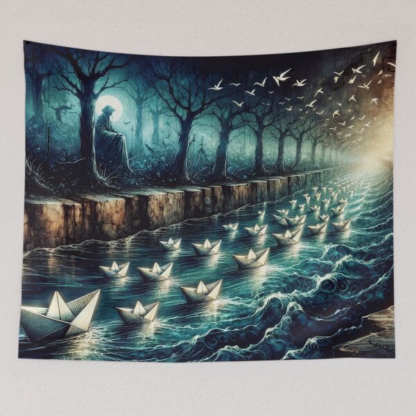 Item preview, Paper Boats designed and sold by M-Y-A-R-T-.
