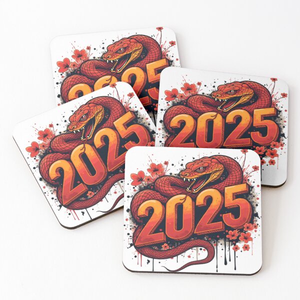 Item preview, 2025 Happy New Year, snake, designed and sold by Mitko  Peroski.
