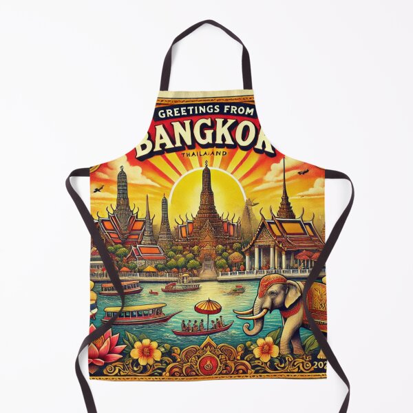 Item preview, Greetings from Bangkok: City of Smiles Destination Postcard Series designed and sold by Meta2Physical.