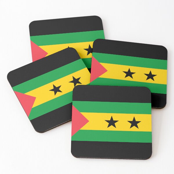 Item preview, Flag of Sao Tome & Principe designed and sold by TinaJostDesigns.