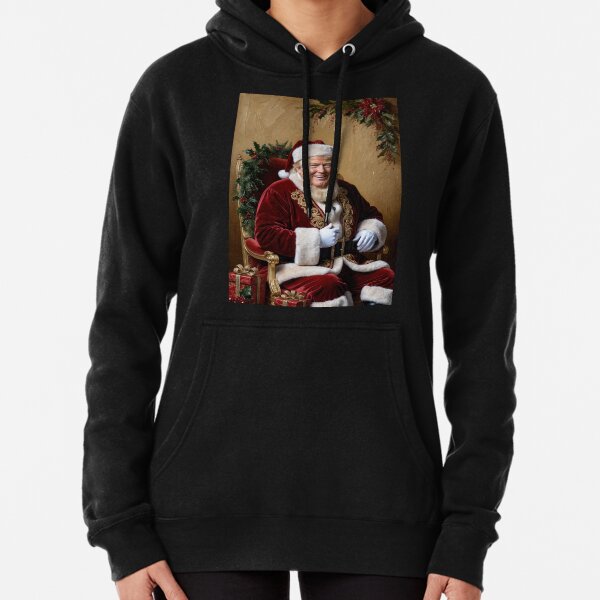 Item preview, Santa Trump oil painting designed and sold by Feelfantastic.