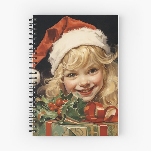 Item preview, Vintage Christmas kid designed and sold by MendaciousMina.