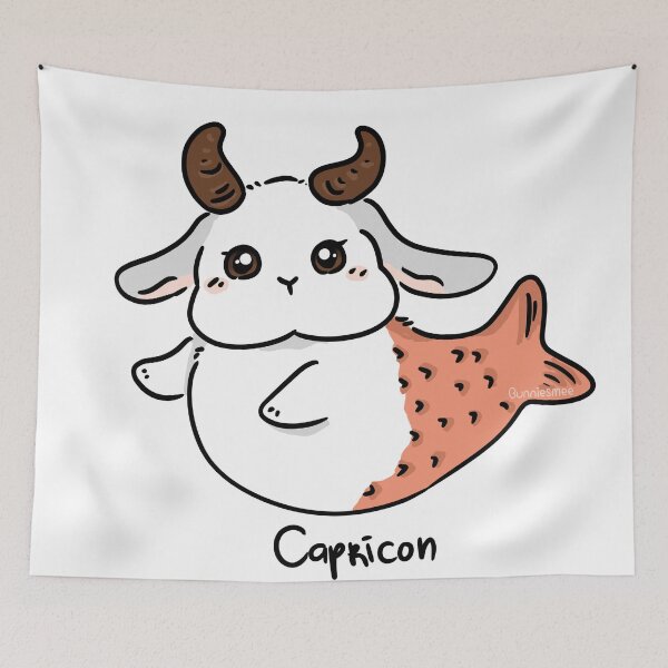 Item preview, Capricorn Bunny | Bunniesmee Zodiac Sign Edition T-Shirt designed and sold by bunniesmee.