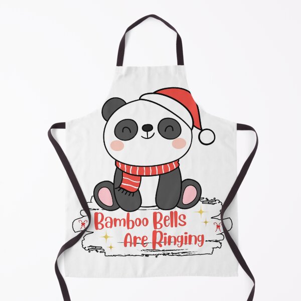 Item preview, Bamboo Bells Cute Panda Christmas designed and sold by HobsS.