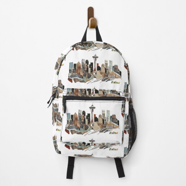 Item preview, Seattle Skyline Vibes designed and sold by caracatita75.