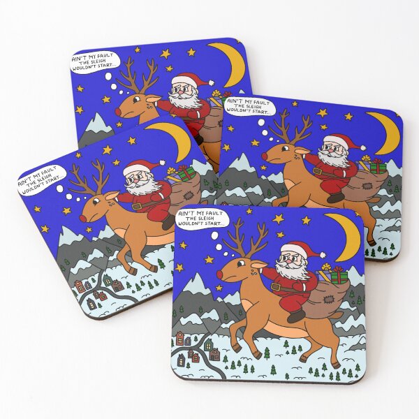 Item preview, The Sleigh Wouldn’t Start - Santa’s Backup Transportation designed and sold by MichaelAndSons.