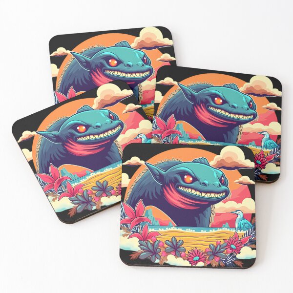 Item preview, Beach Beastie Bliss designed and sold by Linework Studio.