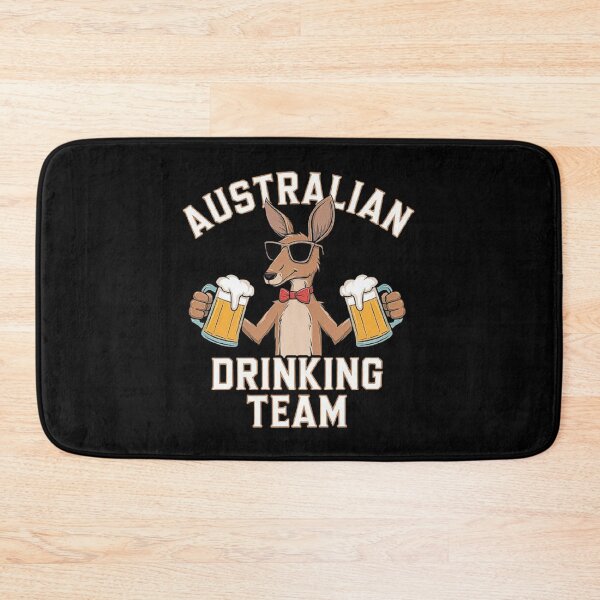 Item preview, Australian Kangaroo Drinking Team - Fun Beer Lover Design designed and sold by love3617.