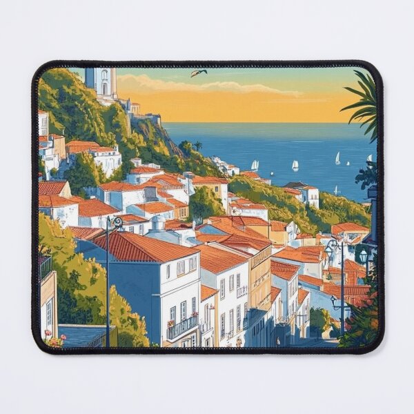 Item preview, Funchal Travel Poster, Perfect Gift for Travel Enthusiasts, Vintage Style Wall Art, Portugal Wall art for home decor, Funchal print. designed and sold by Thegalleryshop1.