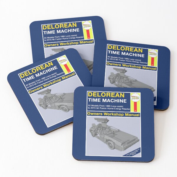 Item preview, Delorean Time Machine Owners Manual designed and sold by KLloydPhotos.
