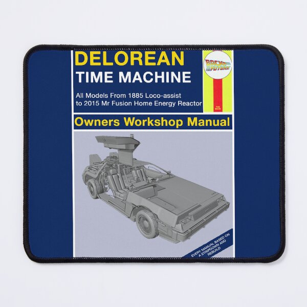 Item preview, Delorean Time Machine Owners Manual designed and sold by KLloydPhotos.