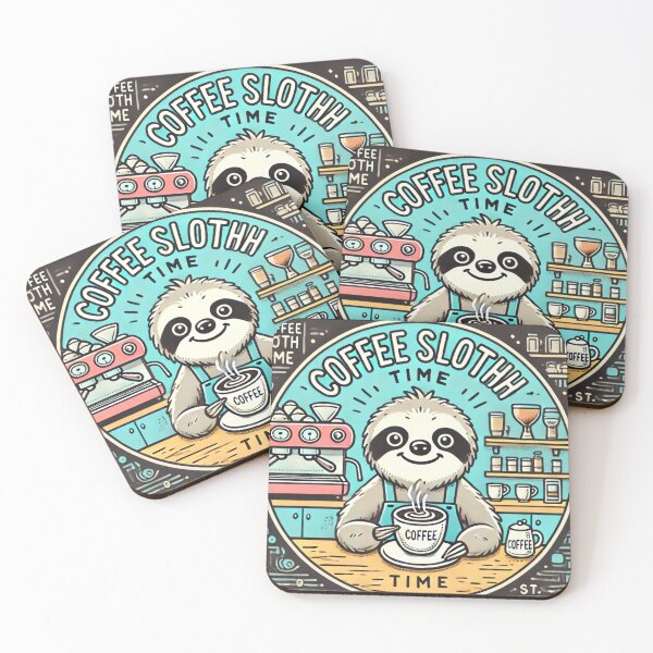 Item preview, Coffee sloth time designed and sold by 171factory.
