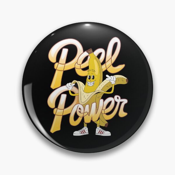 Item preview, Peel power - Peeled and peeved - Banana power - Banana store - Go bananas - Peel good designed and sold by JansenGS.