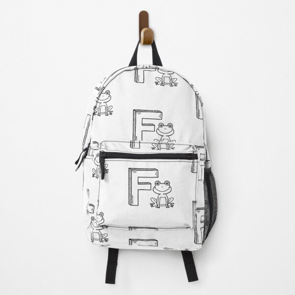 Item preview, Illustration of Letter F Beside Frog designed and sold by rasagamastore.