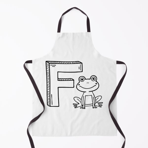 Item preview, Illustration of Letter F Beside Frog designed and sold by rasagamastore.