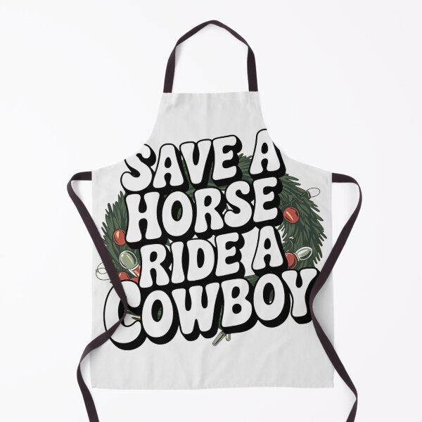 Item preview, Save a horse ride a cowboy vintage designs - Christmas designed and sold by Redjakkal.