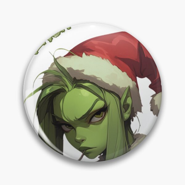 Item preview, The Girl Grinch – Holiday Rebel designed and sold by KazyWeeb.